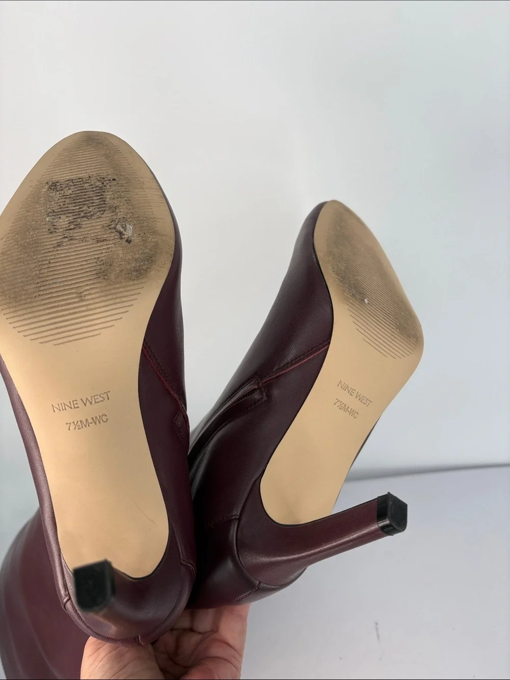 Nine West tall leather